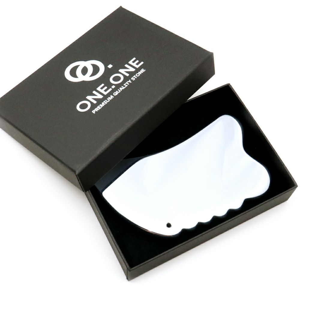 テラヘルツ鉱石 かっさ プレート ウイング フェイシャルマッサージ 美容 健康