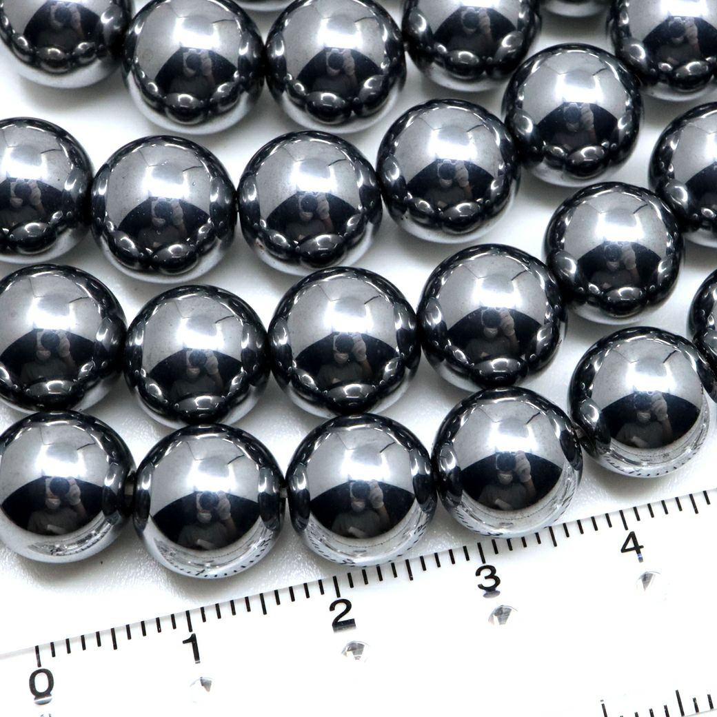 テラヘルツ鉱石 ビーズ パーツ ラウンド 10mm 一連 約40cm 美容 健康 Terahertz