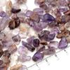 アメジスト エレスチャル 小粒 さざれ 100g 天然石 チップ レジン封入に 材料 パーツ 浄化 パワーストーン Amethyst Elestial