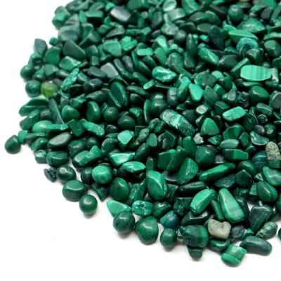 マラカイト さざれ 小粒 100g 天然石 チップ レジン封入に 材料 パーツ 浄化 パワーストーン Malachite