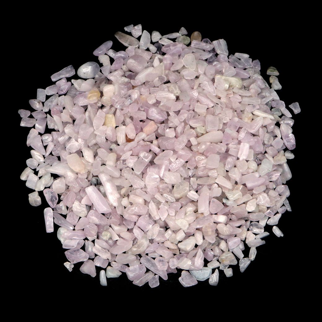 ピンク クンツァイト 小粒 さざれ 100g リシア輝石 天然石 チップ レジン封入に 材料 パーツ 浄化 パワーストーン Kunzite